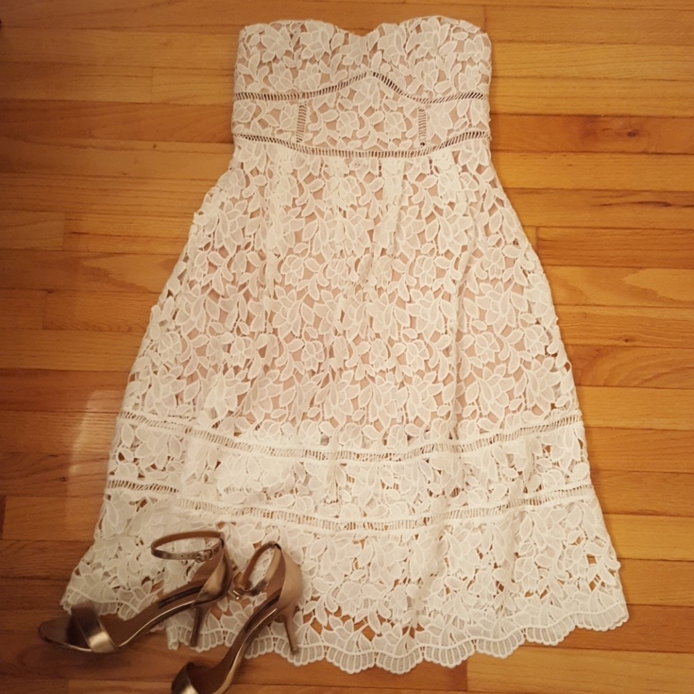 Lulu's Strapless Dress